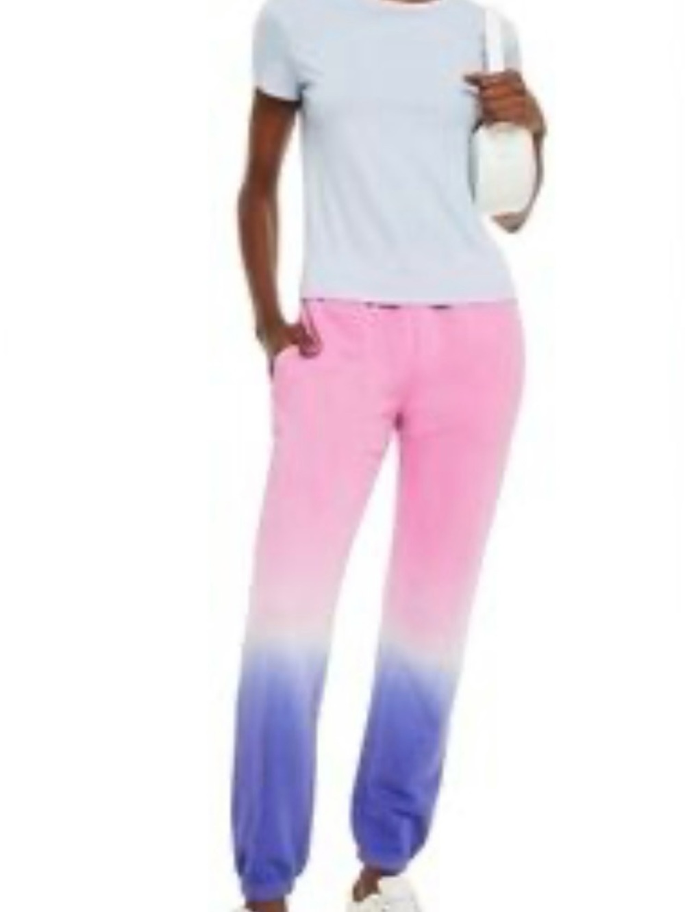 Pink to Purple Ombre Jogger Pants - Women